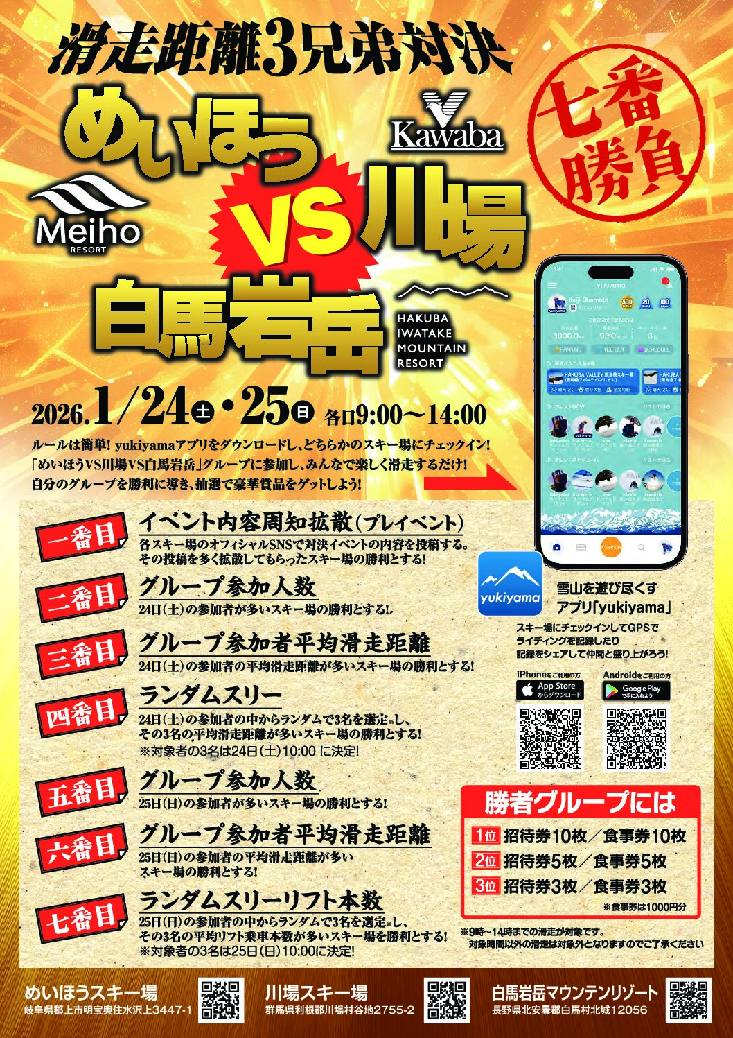 負けられない戦いが、ここにはある！