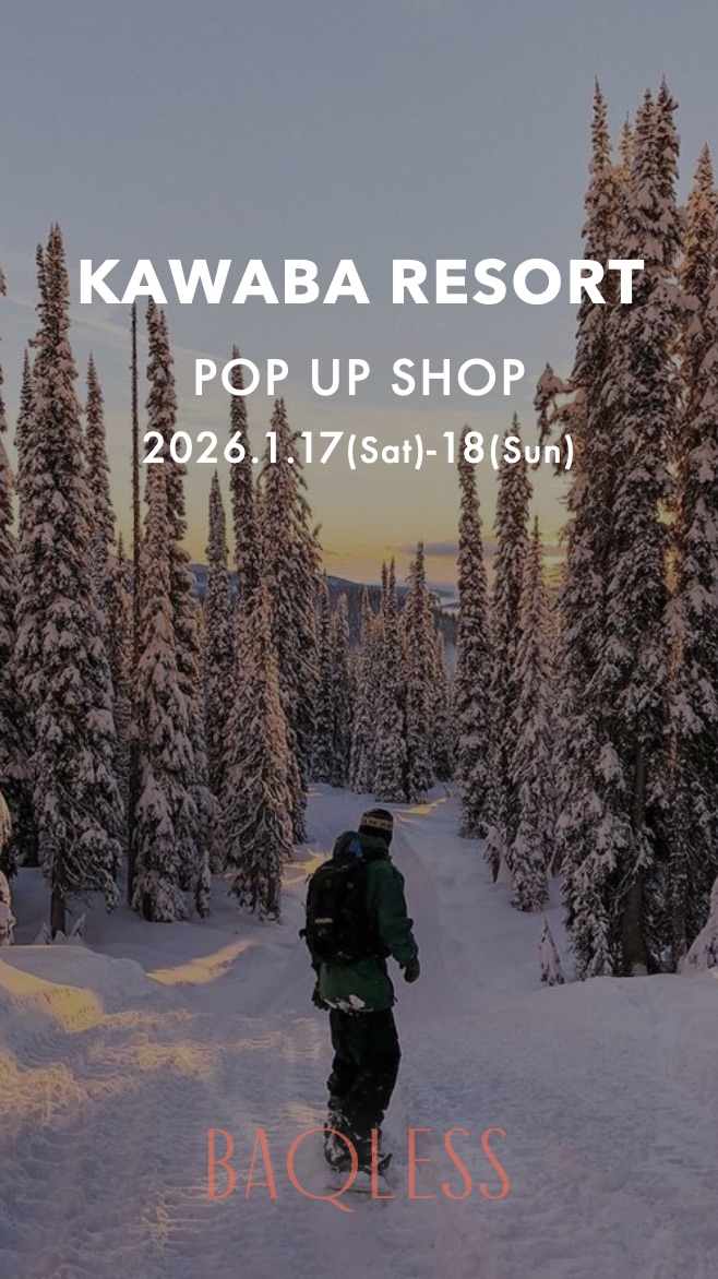 2026.1.17-18「BAQLESS」POP-UP SHOP
